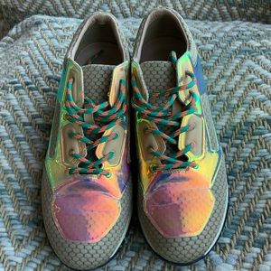 MENS - Lanvin Iridescent Sneakers - Sz 8